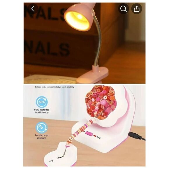 Electric bead stringing turntable for jewelry making bundle - Picture 4 of 4